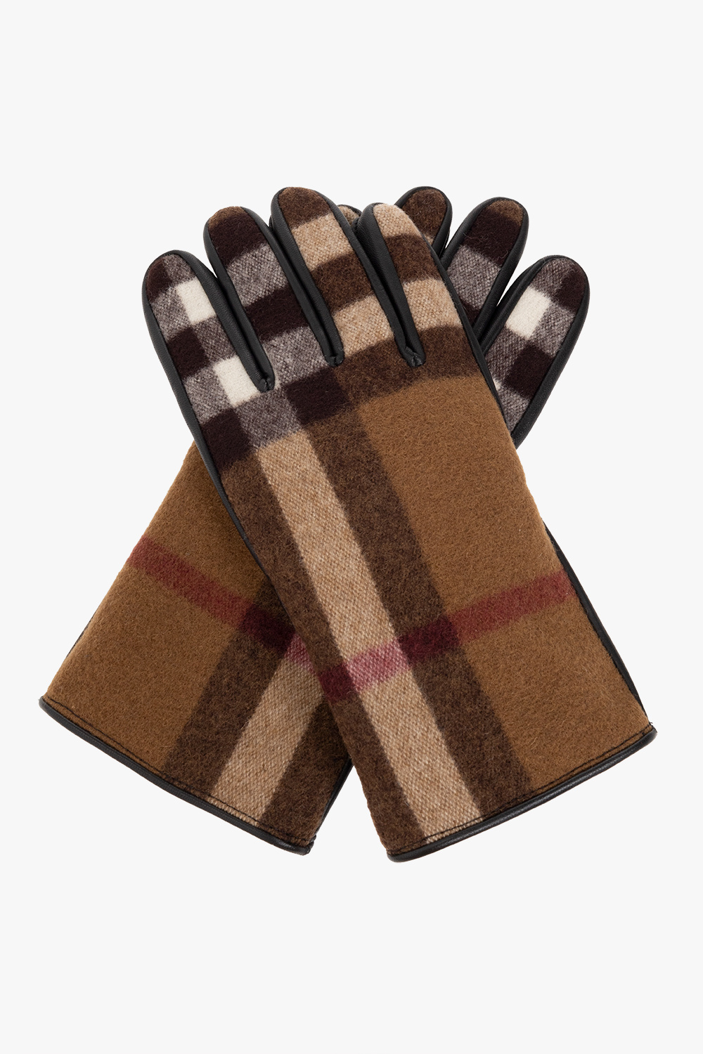 Burberry gloves mens brown online